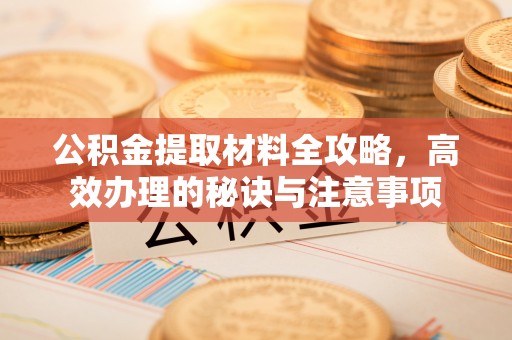 海口公积金提取材料全攻略，高效办理的秘诀与注意事项