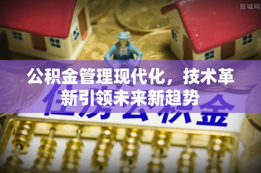 海口公积金管理现代化，技术革新引领未来新趋势
