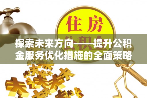 海口探索未来方向——提升公积金服务优化措施的全面策略