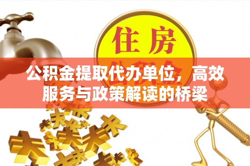 海口公积金提取代办单位，高效服务与政策解读的桥梁