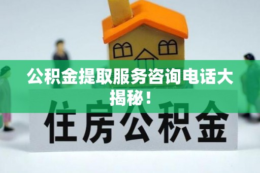 海口公积金提取服务咨询电话大揭秘！