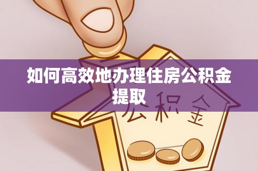 海口如何高效地办理住房公积金提取